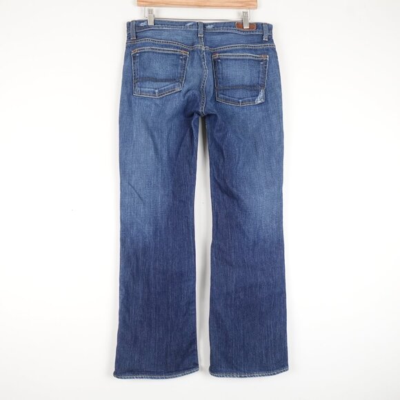 Polo Ralph Lauren Stretch Kelly Jeans Low Rise Bootcut Flare Women's 12 (34x30) - Picture 2 of 11